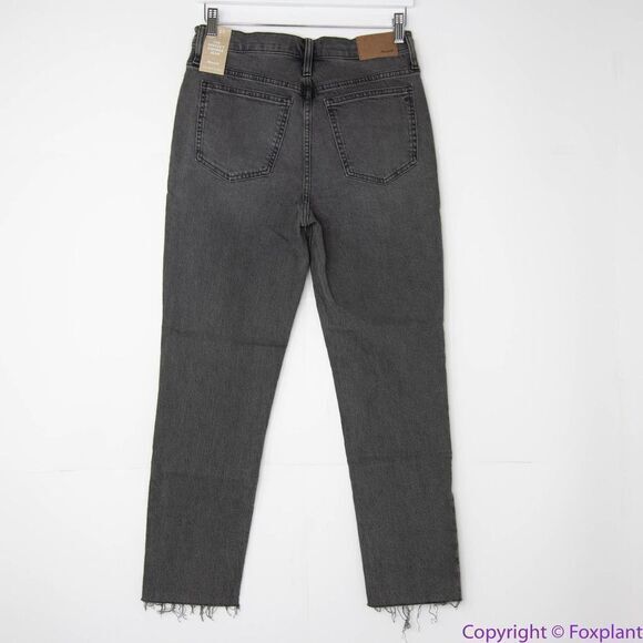 NEW Madewell Perfect Vintage Jean in Cosner Wash: Knee-Rip Edition, 27 - Picture 6 of 16